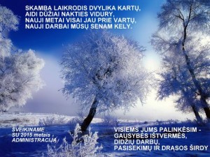 Sveikinimas DK administracija 2015